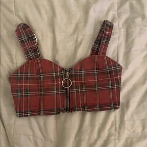 3 for $20 | Forever 21 | Plaid croptop
